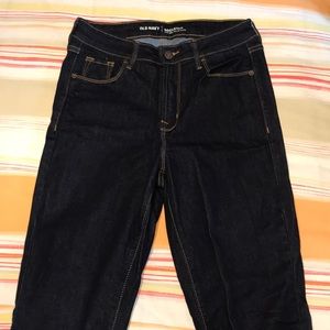 High waisted skinny jeans